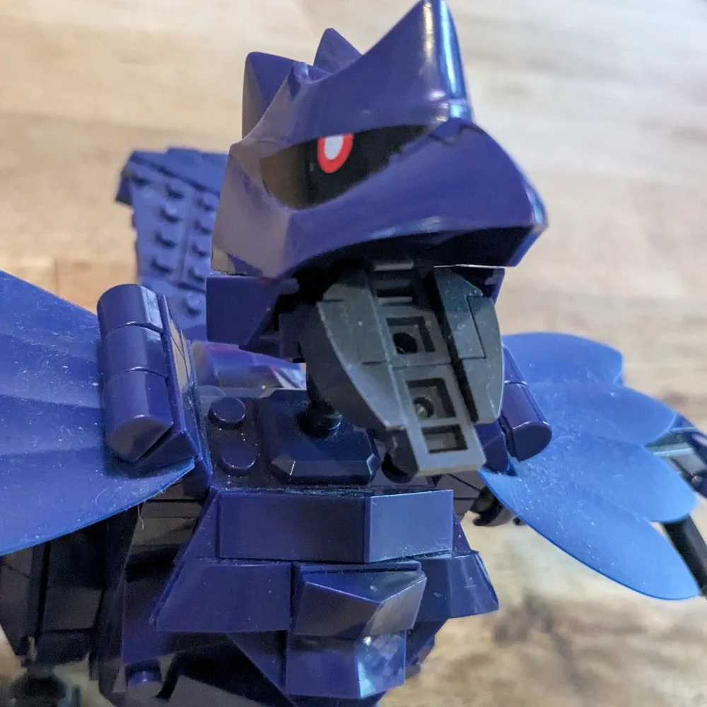 Mega Construx Pokemon Corviknight - Purple - Complete